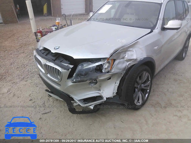 2011 BMW X3 XDRIVE35I 5UXWX7C54BL732539 image 5