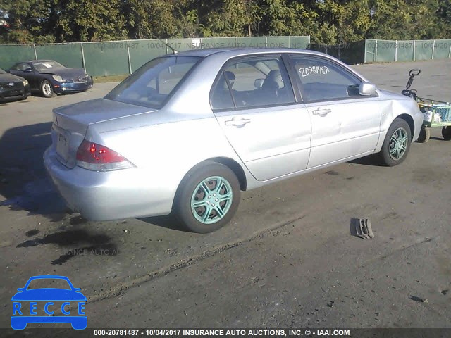 2005 MITSUBISHI LANCER ES JA3AJ26E25U038294 зображення 3
