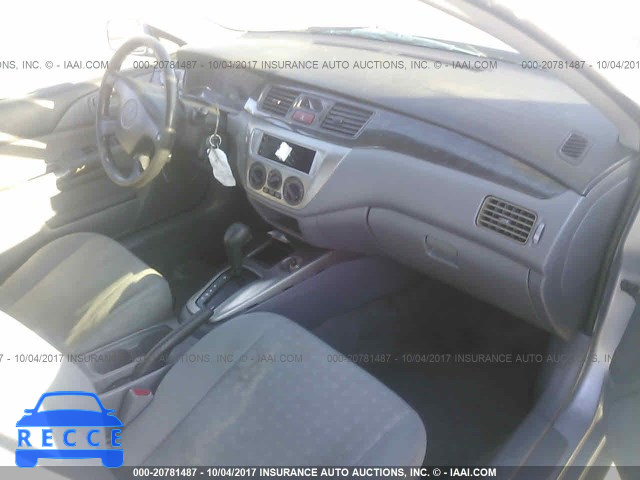 2005 MITSUBISHI LANCER ES JA3AJ26E25U038294 зображення 4