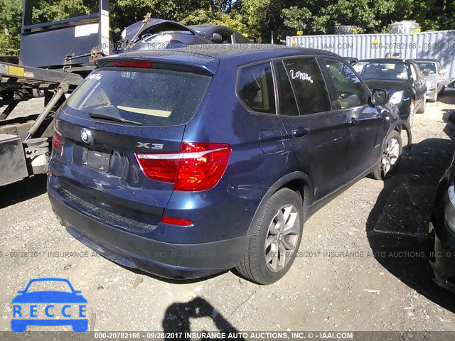 2011 BMW X3 5UXWX7C52BL730143 зображення 3