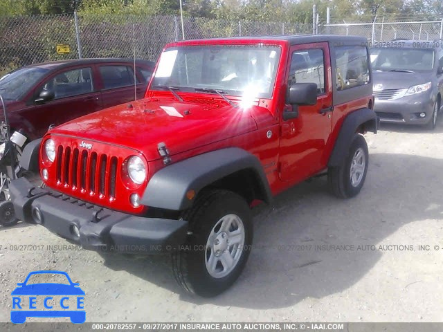 2015 Jeep Wrangler SPORT 1C4AJWAG8FL587426 зображення 1