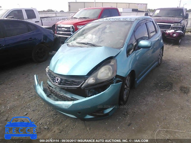 2012 Honda FIT JHMGE8G51CC025409 image 1