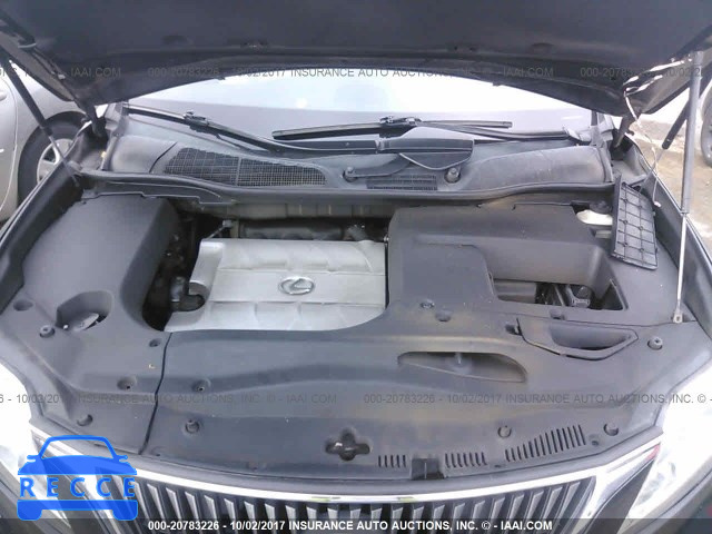 2011 Lexus RX 350 2T2ZK1BAXBC058487 image 9