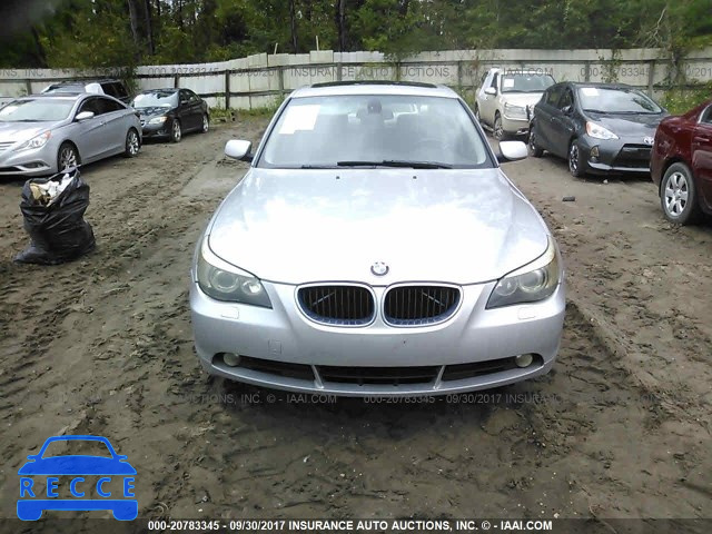 2005 BMW 525 I WBANA53535B862306 image 5
