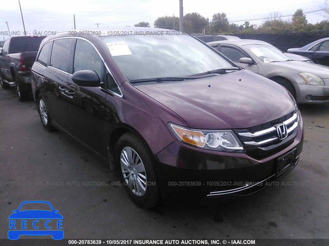 2016 Honda Odyssey LX 5FNRL5H2XGB032032 зображення 0