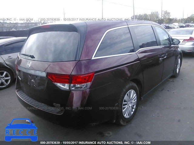 2016 Honda Odyssey LX 5FNRL5H2XGB032032 зображення 3