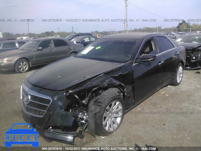 2014 Cadillac CTS 1G6AP5SX2E0125762 Bild 1