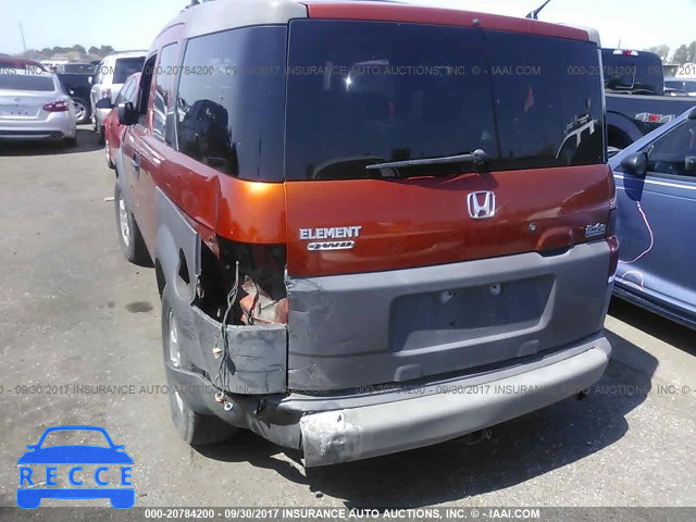 2004 Honda Element EX 5J6YH285X4L024229 image 2