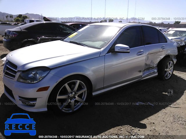 2014 Mercedes-benz C 250 WDDGF4HB9EA961407 зображення 1