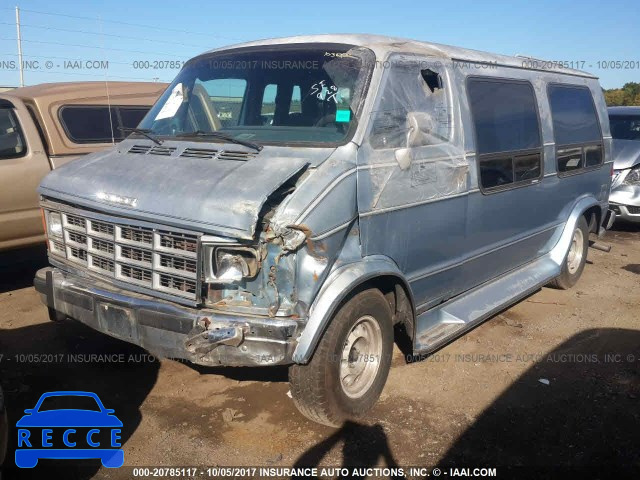 1992 DODGE RAM VAN 2B6HB21Y1NK163425 зображення 1