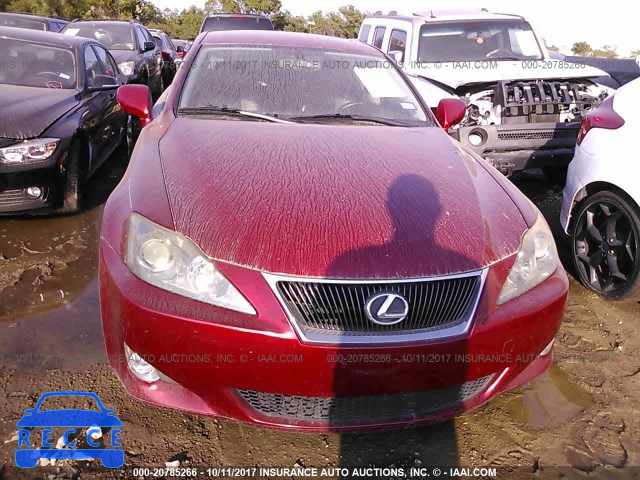 2006 Lexus IS JTHBK262365014072 зображення 5