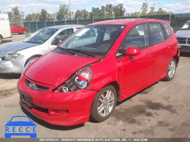 2008 Honda FIT JHMGD37658S061857 зображення 1