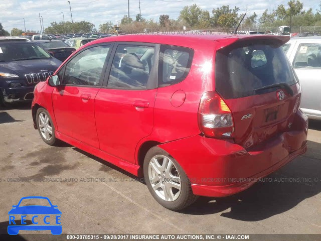 2008 Honda FIT JHMGD37658S061857 зображення 2