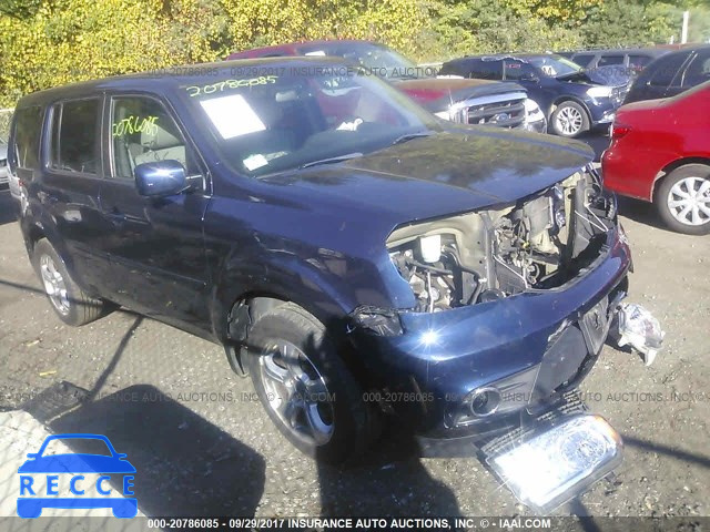 2013 Honda Pilot EXL 5FNYF4H54DB007954 image 0