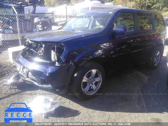 2013 Honda Pilot EXL 5FNYF4H54DB007954 image 1