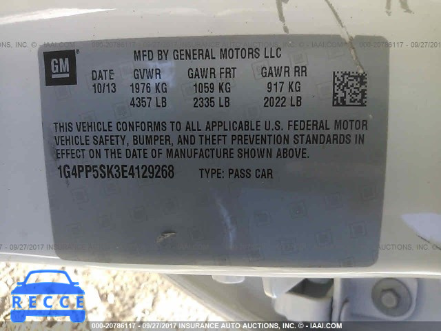 2014 Buick Verano 1G4PP5SK3E4129268 image 8