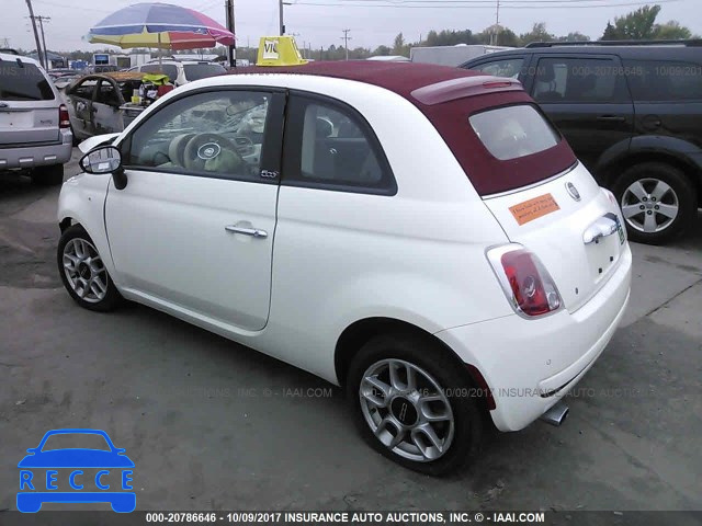 2013 Fiat 500 POP 3C3CFFDR5DT666887 image 2