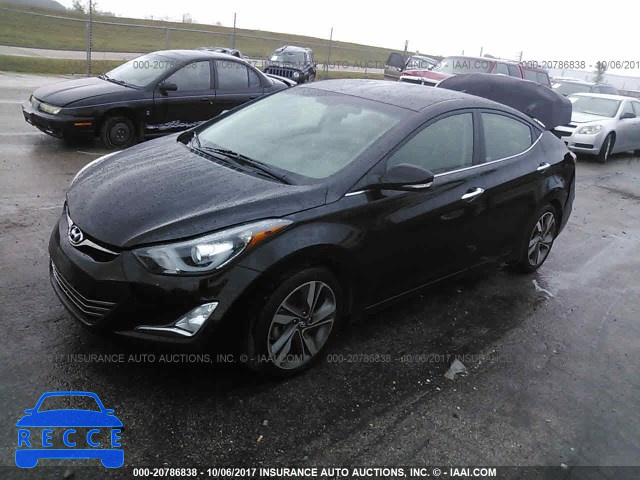 2014 Hyundai Elantra 5NPDH4AE8EH481170 Bild 1