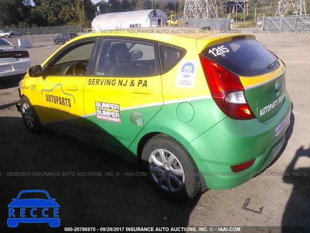 2012 Hyundai Accent KMHCT5AE0CU044293 image 2