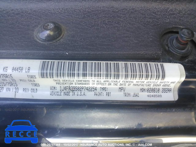 2002 Jeep Wrangler  Tj 1J4FA39S02P742254 Bild 8