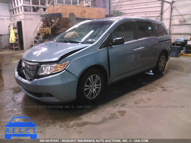 2011 Honda Odyssey 5FNRL5H66BB080607 image 1