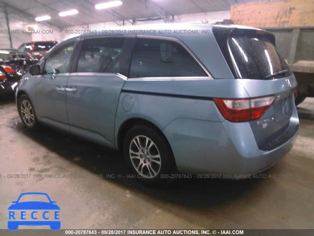 2011 Honda Odyssey 5FNRL5H66BB080607 image 2