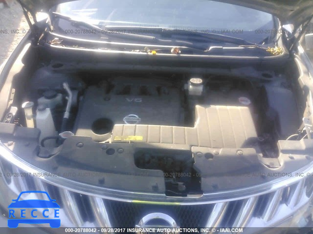 2010 Nissan Murano S/SL/LE JN8AZ1MUXAW000846 image 9