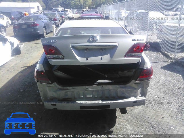2006 Lexus ES JTHBA30G165175548 image 5