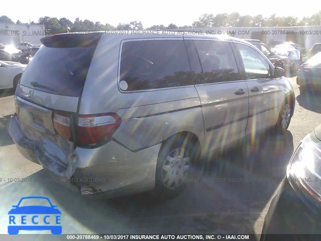 2005 HONDA ODYSSEY 5FNRL38205B098882 зображення 3