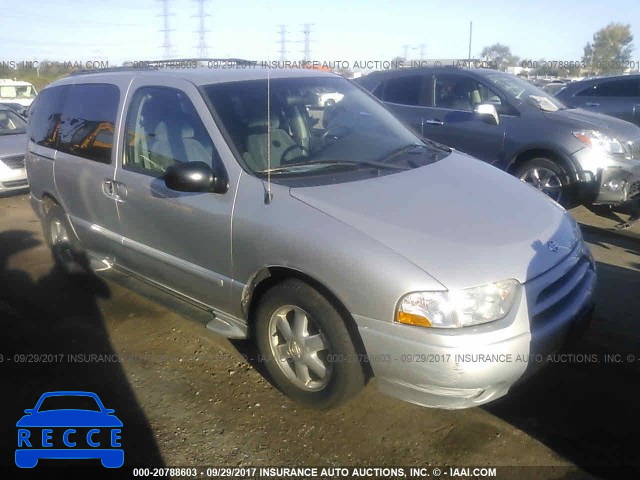 2001 Nissan Quest SE 4N2ZN16T91D824473 зображення 0