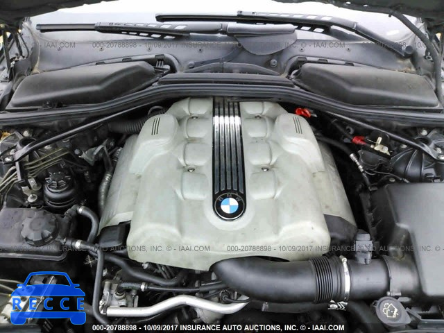 2004 BMW 545 I WBANB335X4B110490 image 9