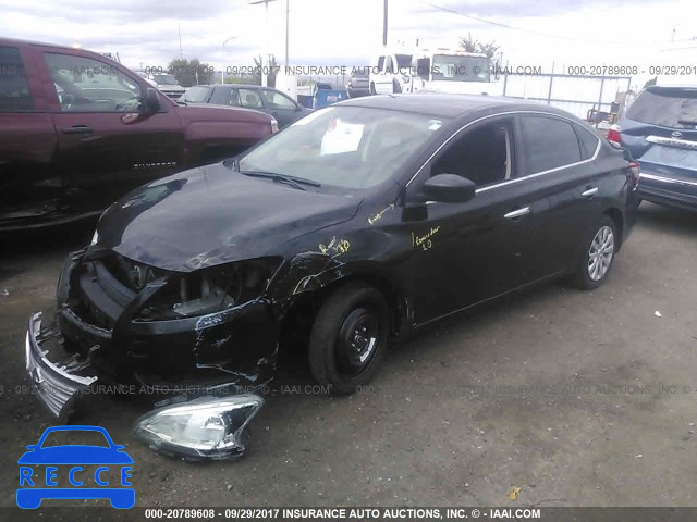 2014 Nissan Sentra 3N1AB7AP9EL614576 image 1