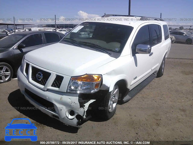 2008 Nissan Armada SE/LE 5N1AA08C78N614196 зображення 1