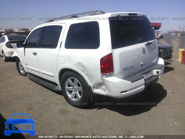 2008 Nissan Armada SE/LE 5N1AA08C78N614196 зображення 2