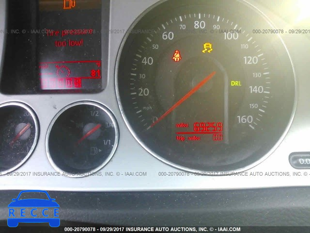 2008 Volkswagen Passat WVWAK73C38P039150 зображення 6