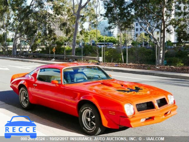 1975 PONTIAC FIREBIRD 2W87S5N558450 image 0