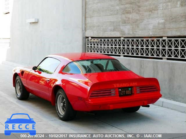 1975 PONTIAC FIREBIRD 2W87S5N558450 image 2