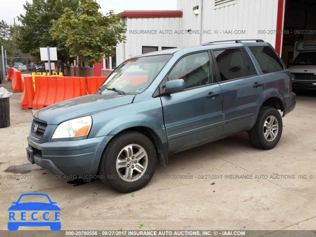 2005 Honda Pilot 5FNYF18435B037373 image 1