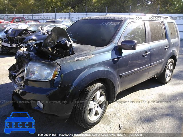 2011 Honda Pilot EXL 5FNYF4H69BB083336 image 1