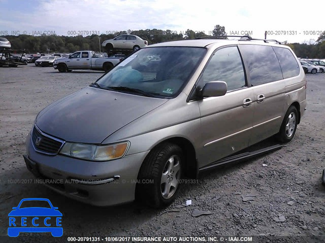 2001 Honda Odyssey 2HKRL18611H604741 зображення 1