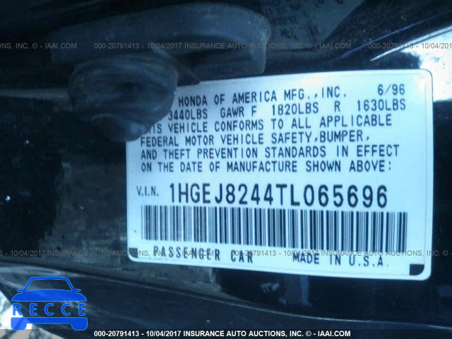 1996 Honda Civic EX 1HGEJ8244TL065696 image 8