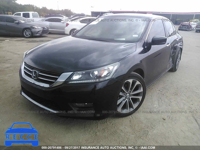 2014 Honda Accord 1HGCR2F53EA038701 зображення 1