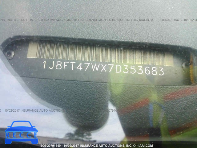 2007 Jeep Compass 1J8FT47WX7D353683 image 8