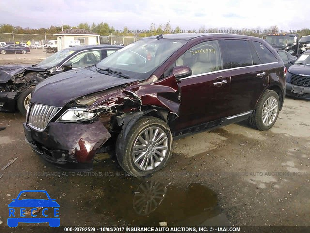2011 Lincoln MKX 2LMDJ8JK2BBJ22647 зображення 1