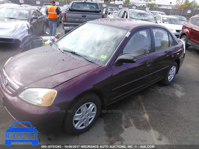 2003 HONDA CIVIC 2HGES16583H571228 зображення 1