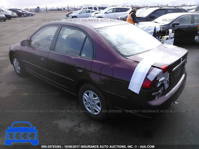 2003 HONDA CIVIC 2HGES16583H571228 image 2