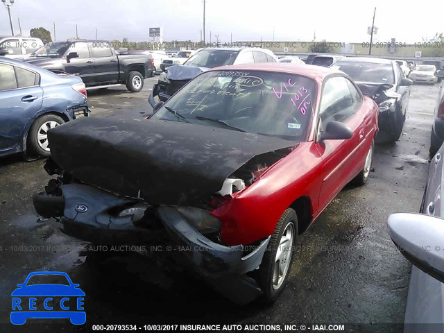 2002 Ford Escort ZX2 3FAFP11322R119617 image 1