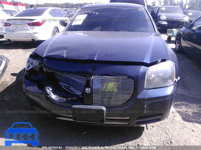 2006 DODGE MAGNUM SE 2D8FV47T66H309951 зображення 5