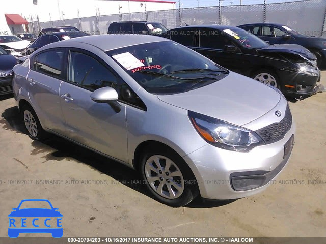 2014 KIA RIO KNADM4A33E6420214 image 0