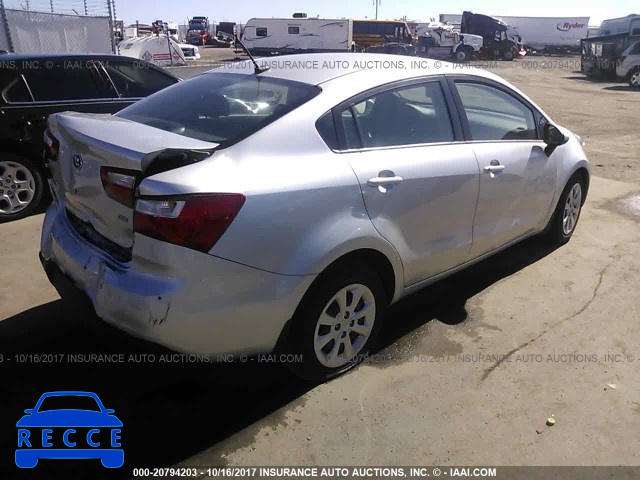 2014 KIA RIO KNADM4A33E6420214 Bild 3